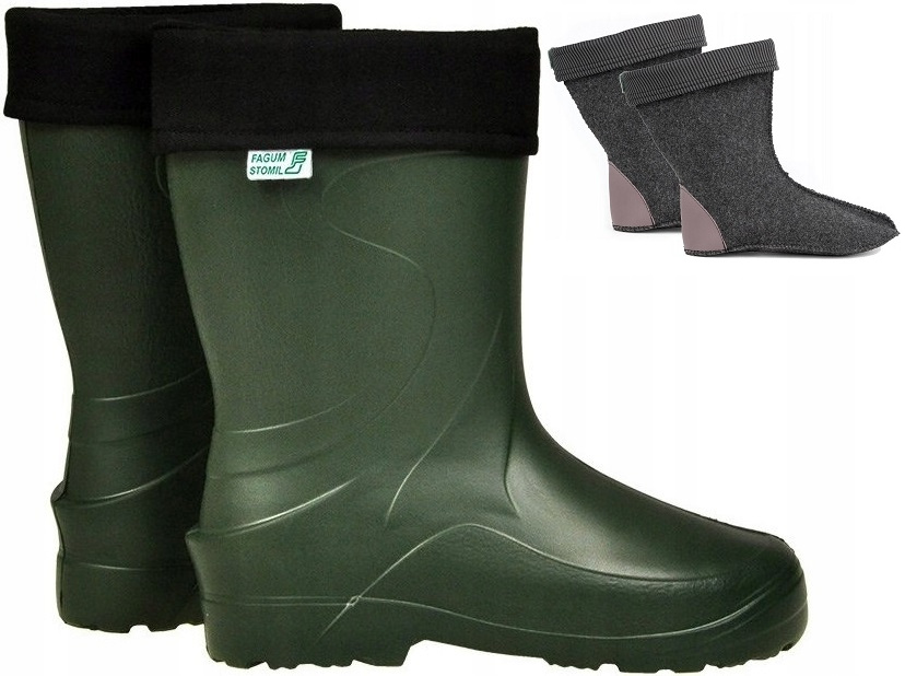 Kalosze DAMSKIE PIANKOWE gumowce robocze WODOODPORNE POLSKIE BARDZO LEKKIE