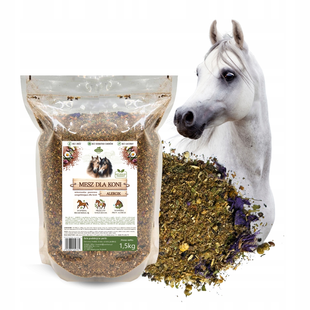 Meš pro koně Alergik 3kg na alergie, na vředy, na trávicí systém
