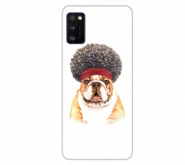 

Etui na telefon Samsung Galaxy A41 Bulldog afro pi