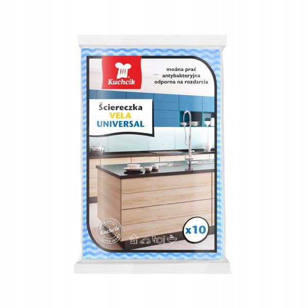 10 x Kuchcik Vela Universal Kuchyňské utěrky 10 Kusů