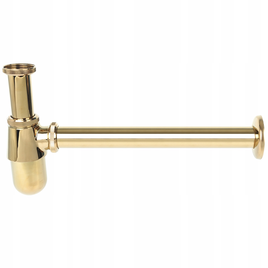 Lahvový Umyvadlový Sifon Ocelový Zlatý Moderní design