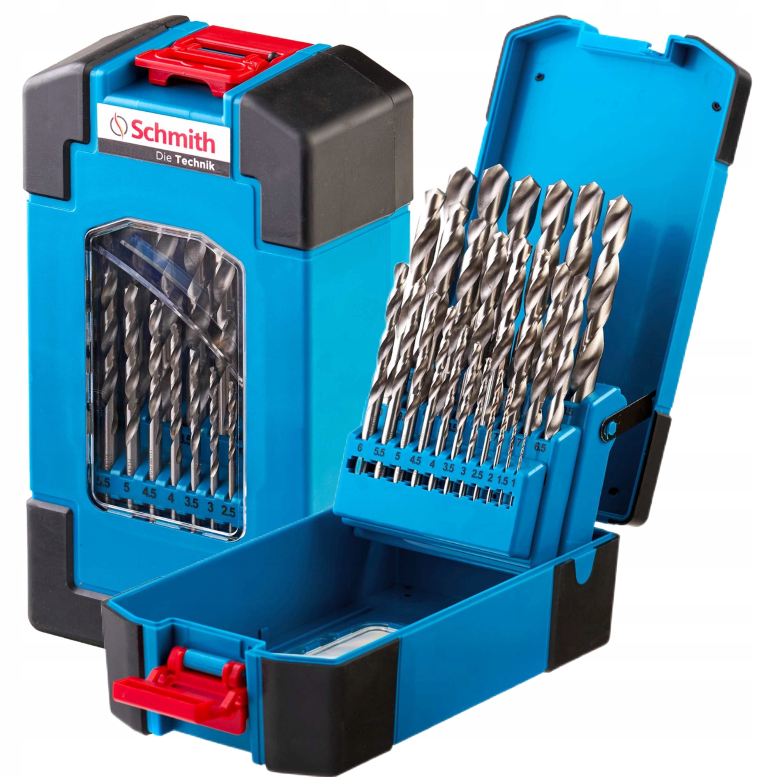 

Schmith Wiertła Hss Do Metalu Zestaw 1-13MM 25 Szt