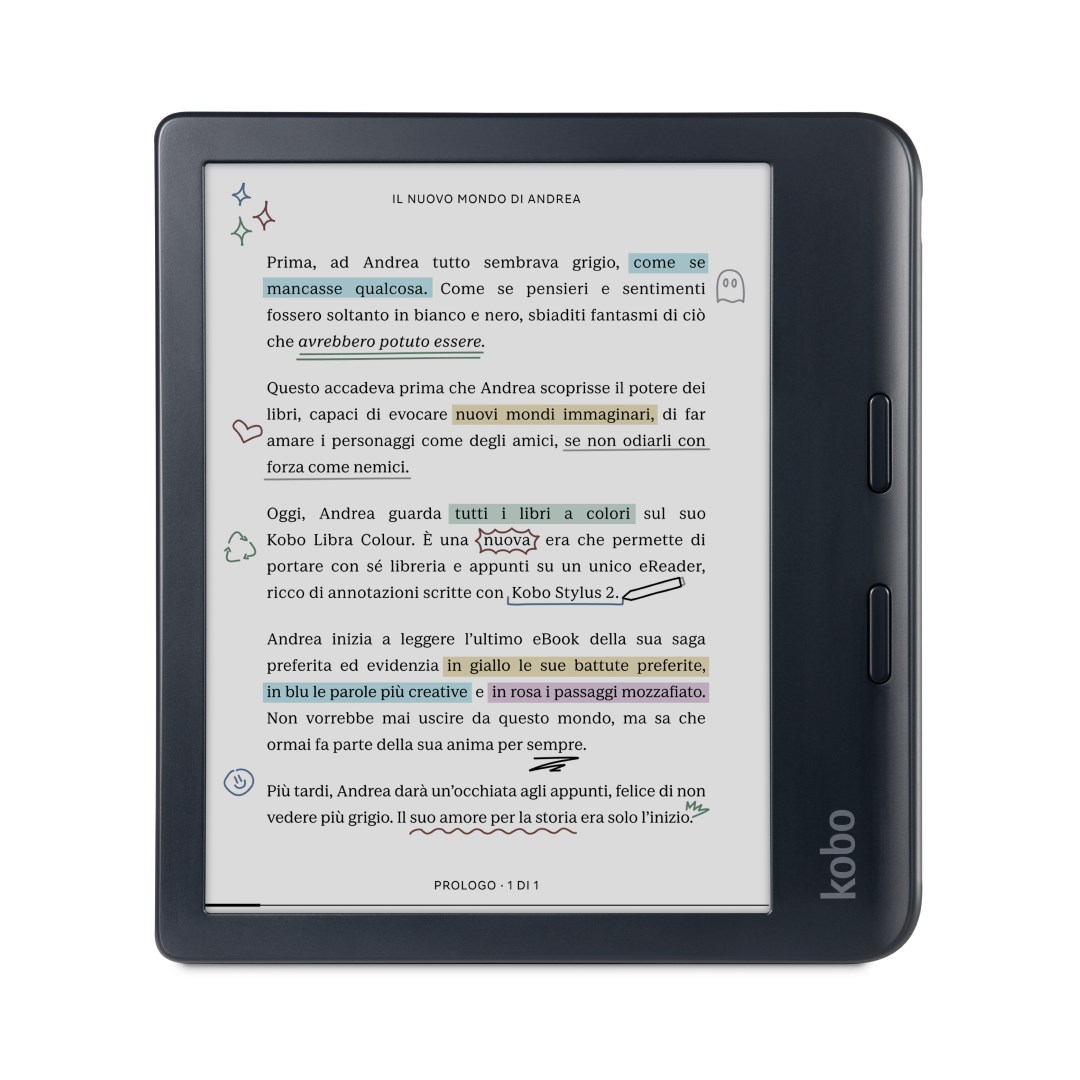 Čítačka Ebook Kobo Libra Colour 7 EInk Kaleido3 32GB čierna