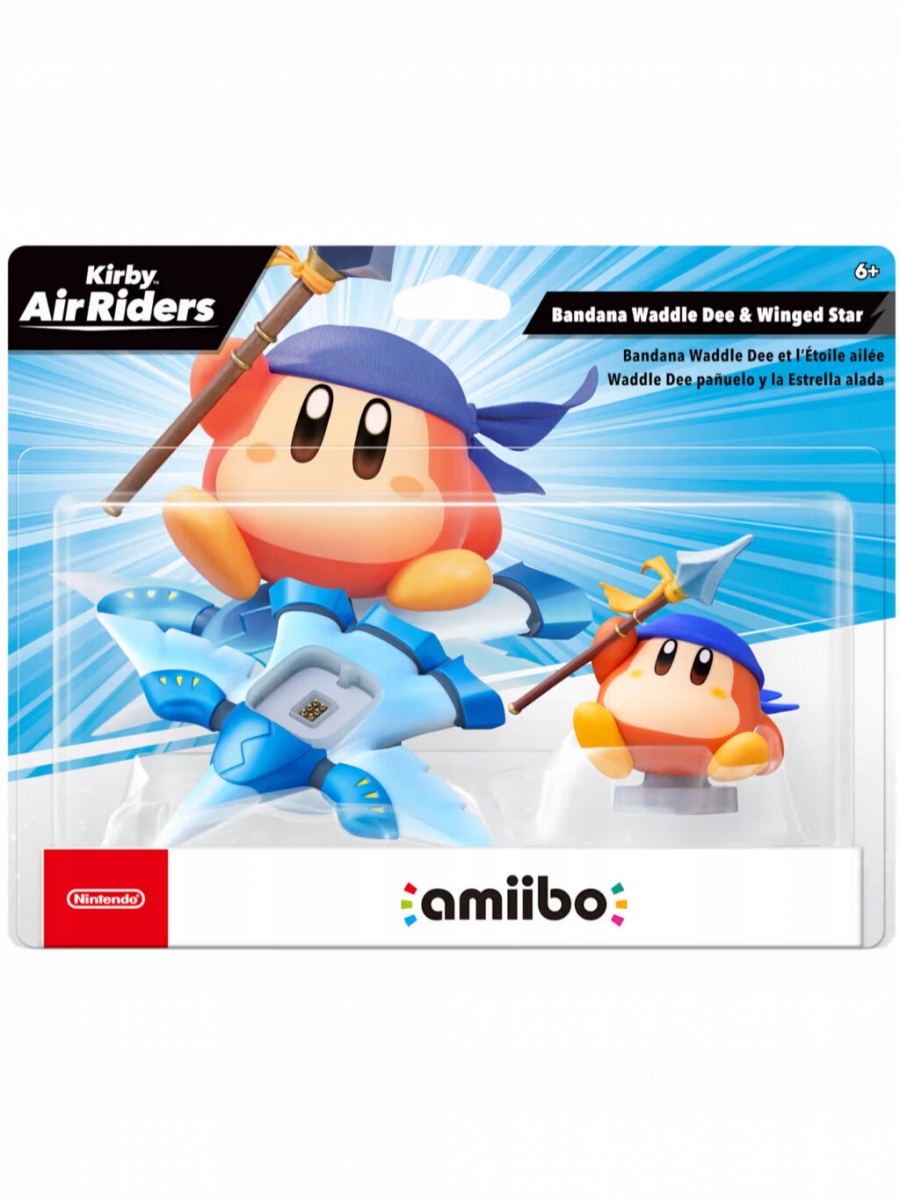 Figurka Amiibo Kirby Air Riders Bandana Waddle Dee & Winged Star