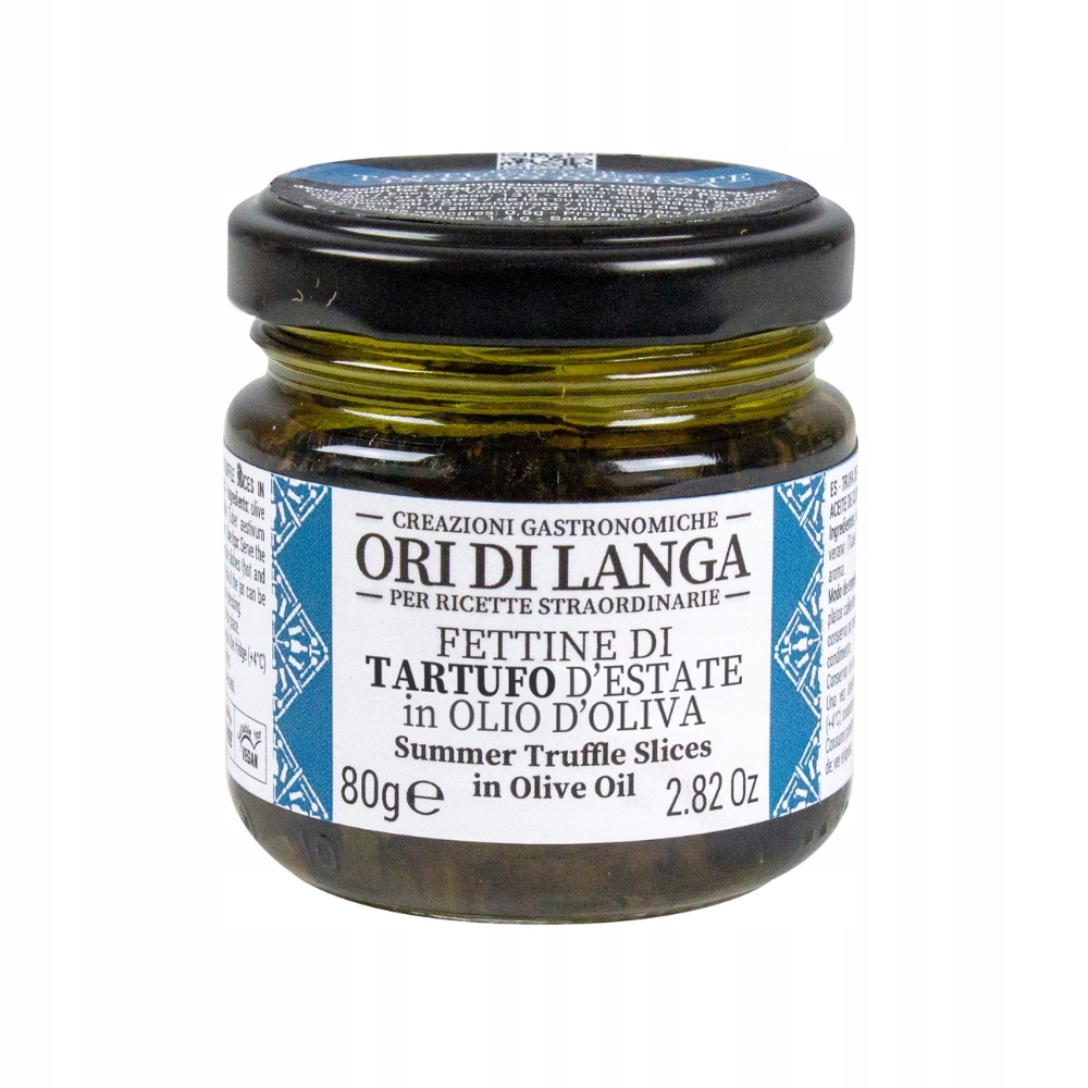 Ori di Langa trufle letnie w plastrach w oliwie z oliwek 80 g