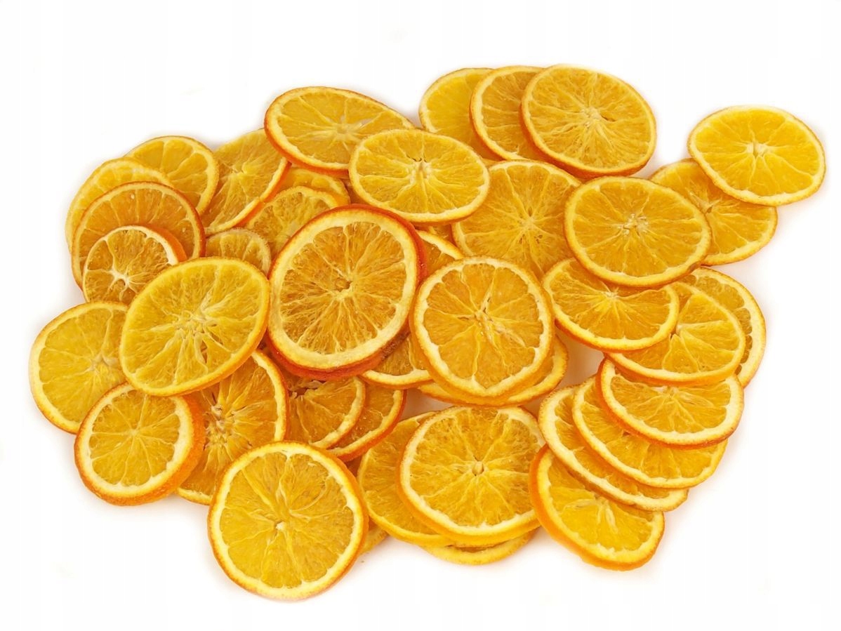 

Suszone plastry pomarańczy Pomarańcze 60 szt, 200g