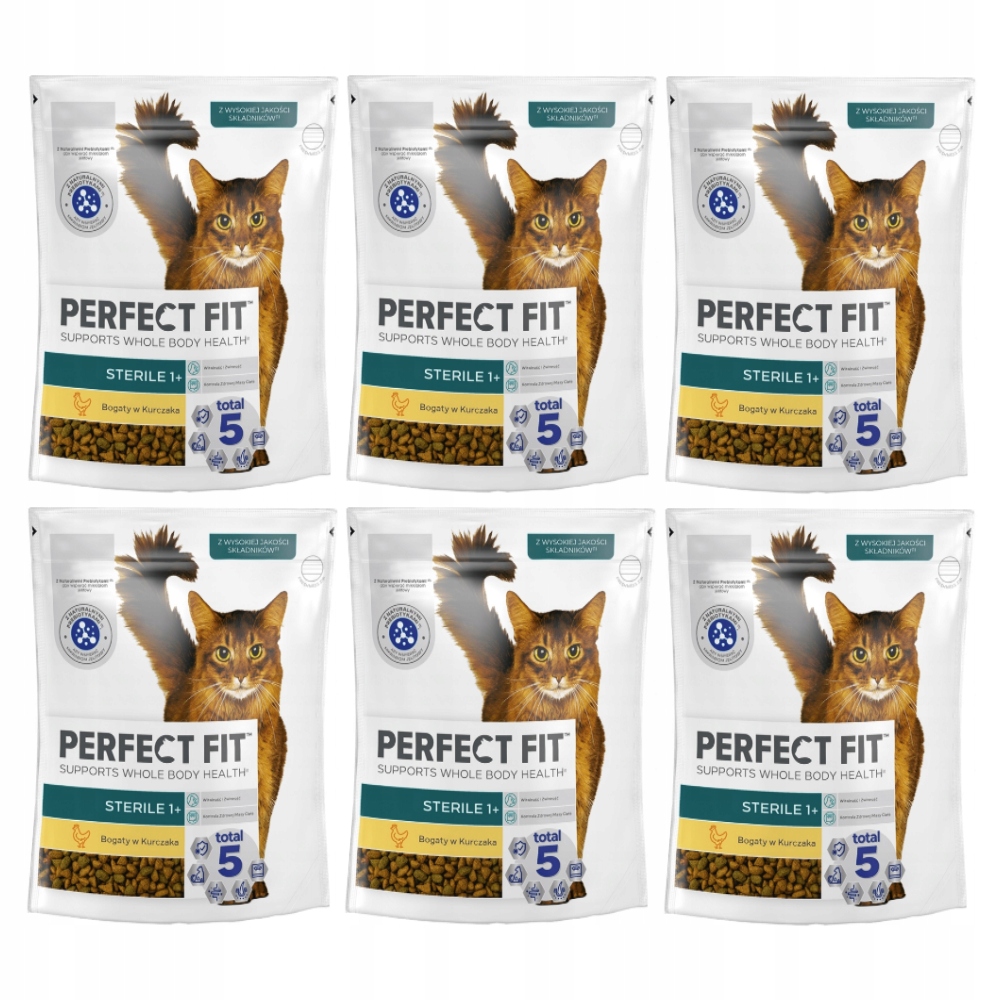 Levně Perfect Fit Krmivo pro sterilizované kočky s kuřecím masem 6 x 750 g