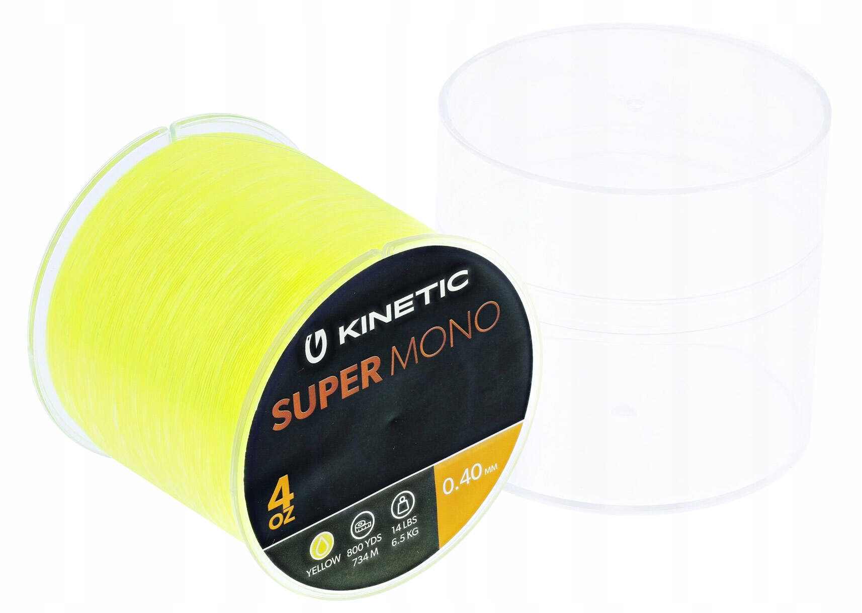 Żyłka Kinetic Mono Yellow 0,50mm/552m