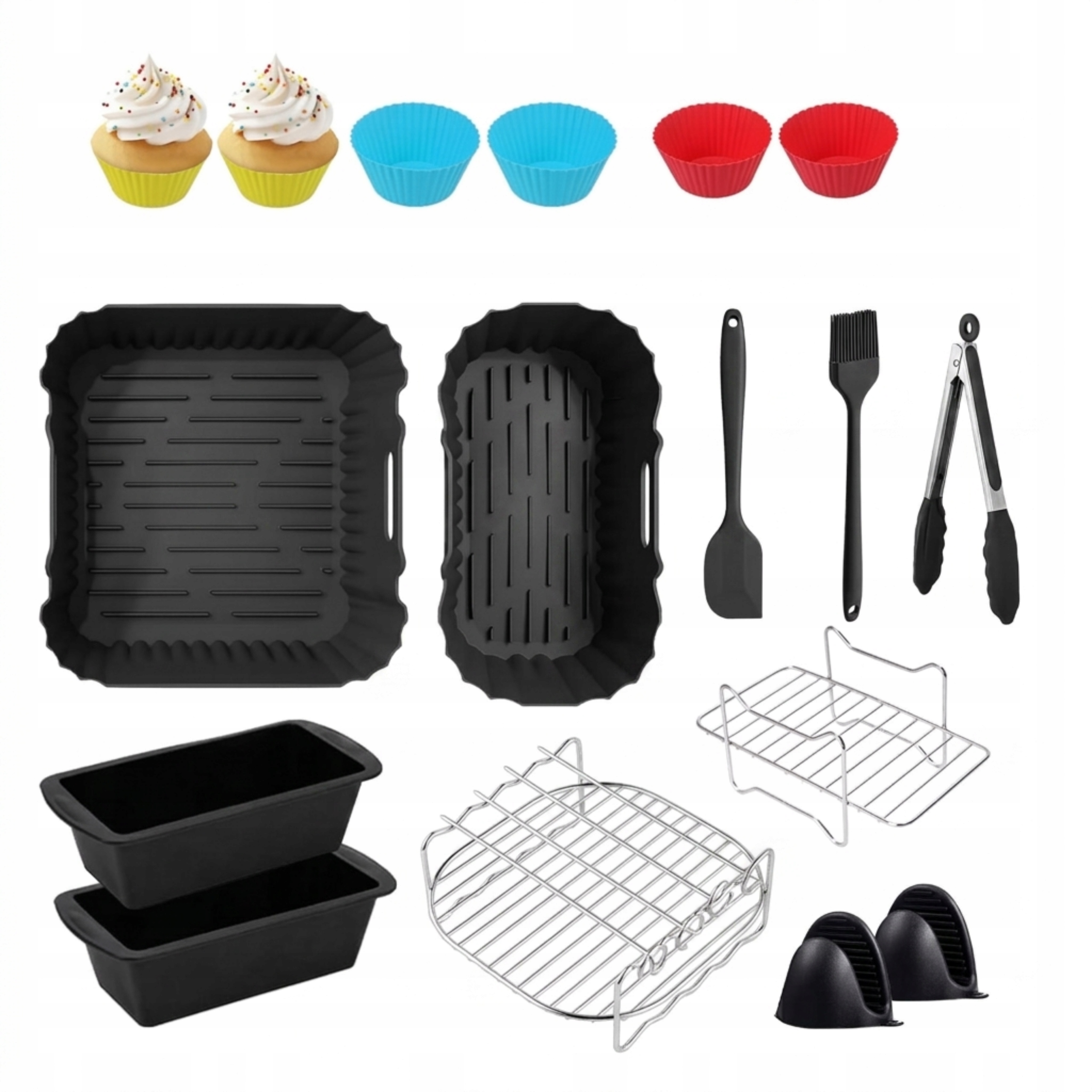 Sada příslušenství pro Philips Airfryer Dual 3000 5000 21 el. 6L 3L