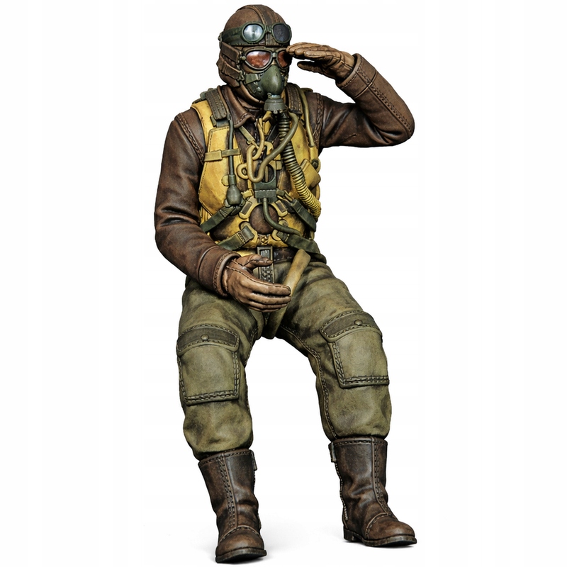 Figurka Pilot 3 Model 3d Skala 1:48