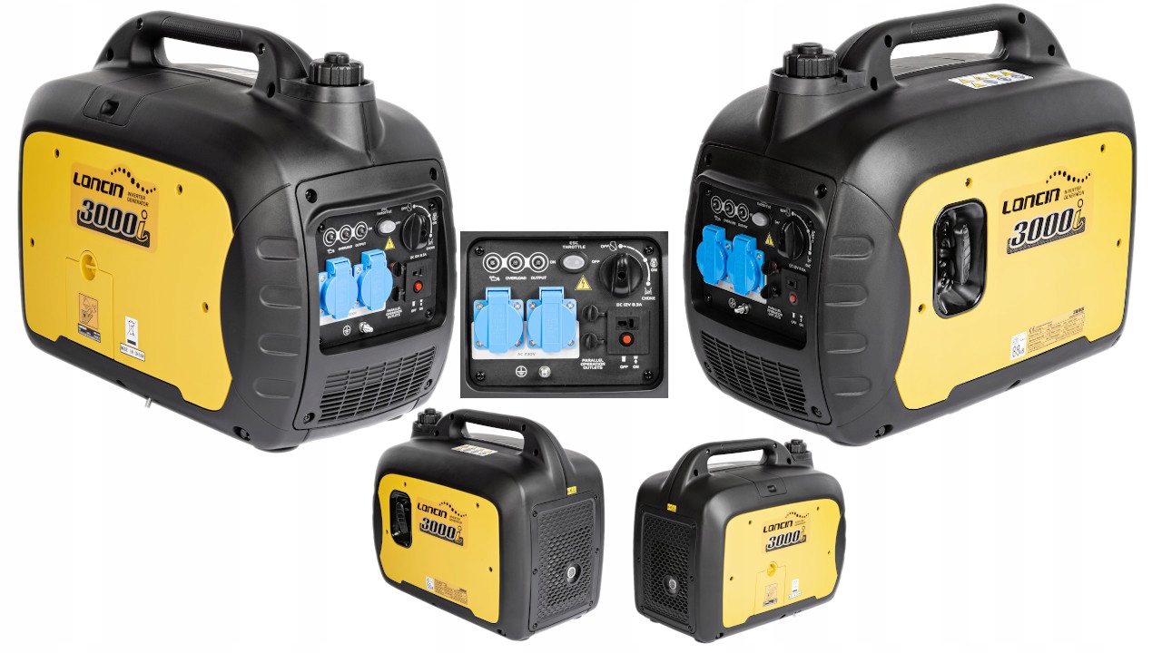 LC3000i Loncin Agregat prądotwórczy 2,5kW Inverter Idealny dla kempingu