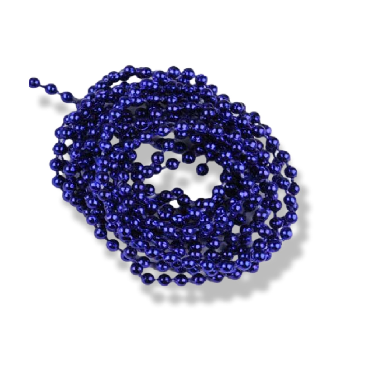 

Łańcuch 4mm 2,5m Granat choinkowy kuleczki