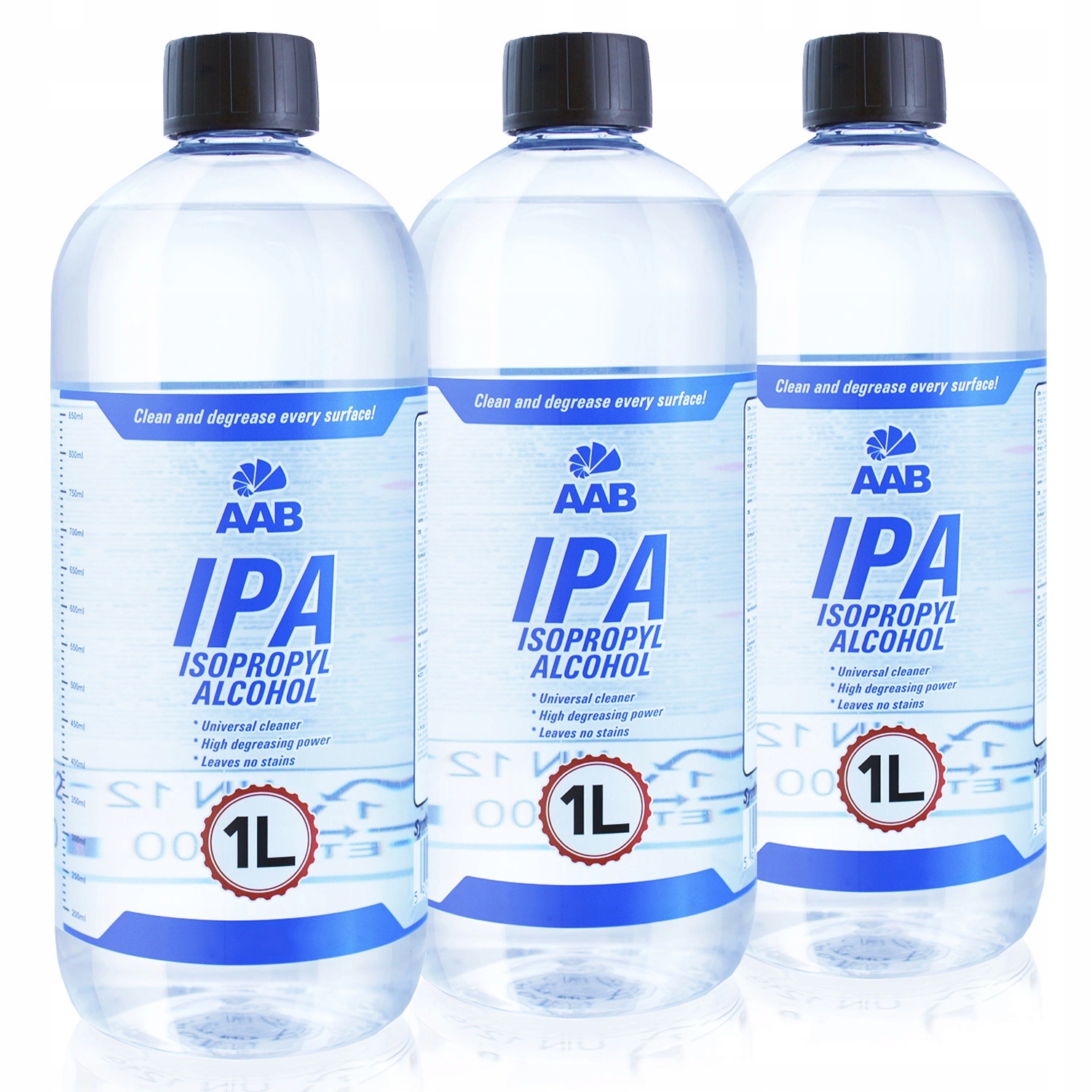 Aabcooling 3 x Isopropylalkohol Isopropanol Ipa 1L 99.7%