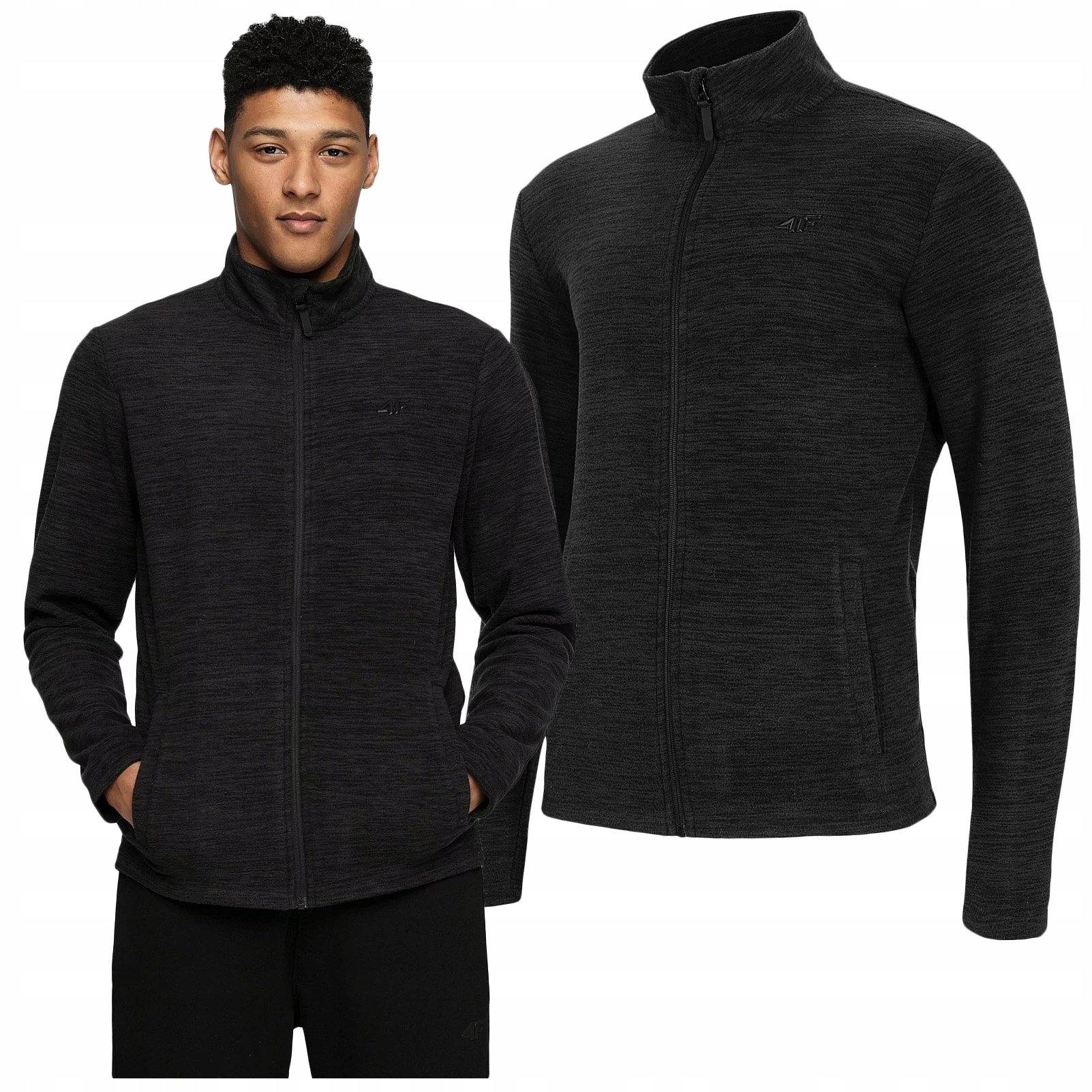 

Polar męski 4F Bluza rozpinana Ciepła PLM350 XXXL