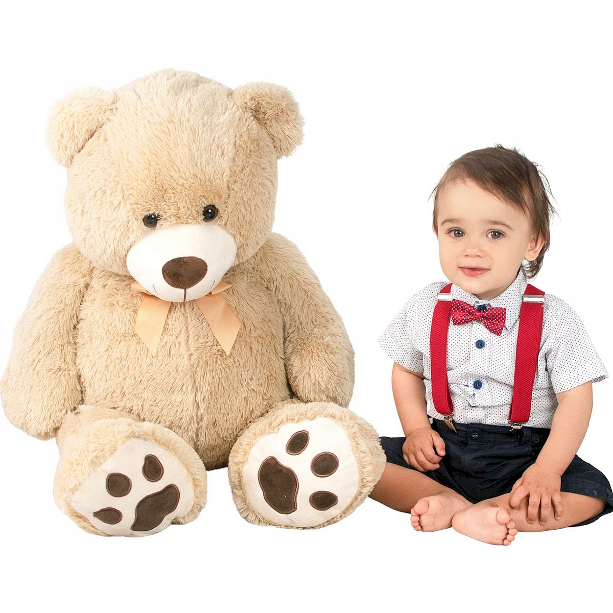 

Smily Play Ogromny pluszowy miś 80 cm maskotka