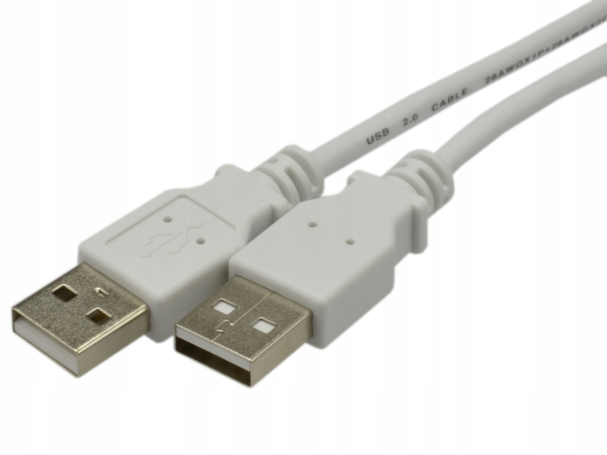 

Kabel przewód Usb 2.0 wtyk A męsko - męski 5m