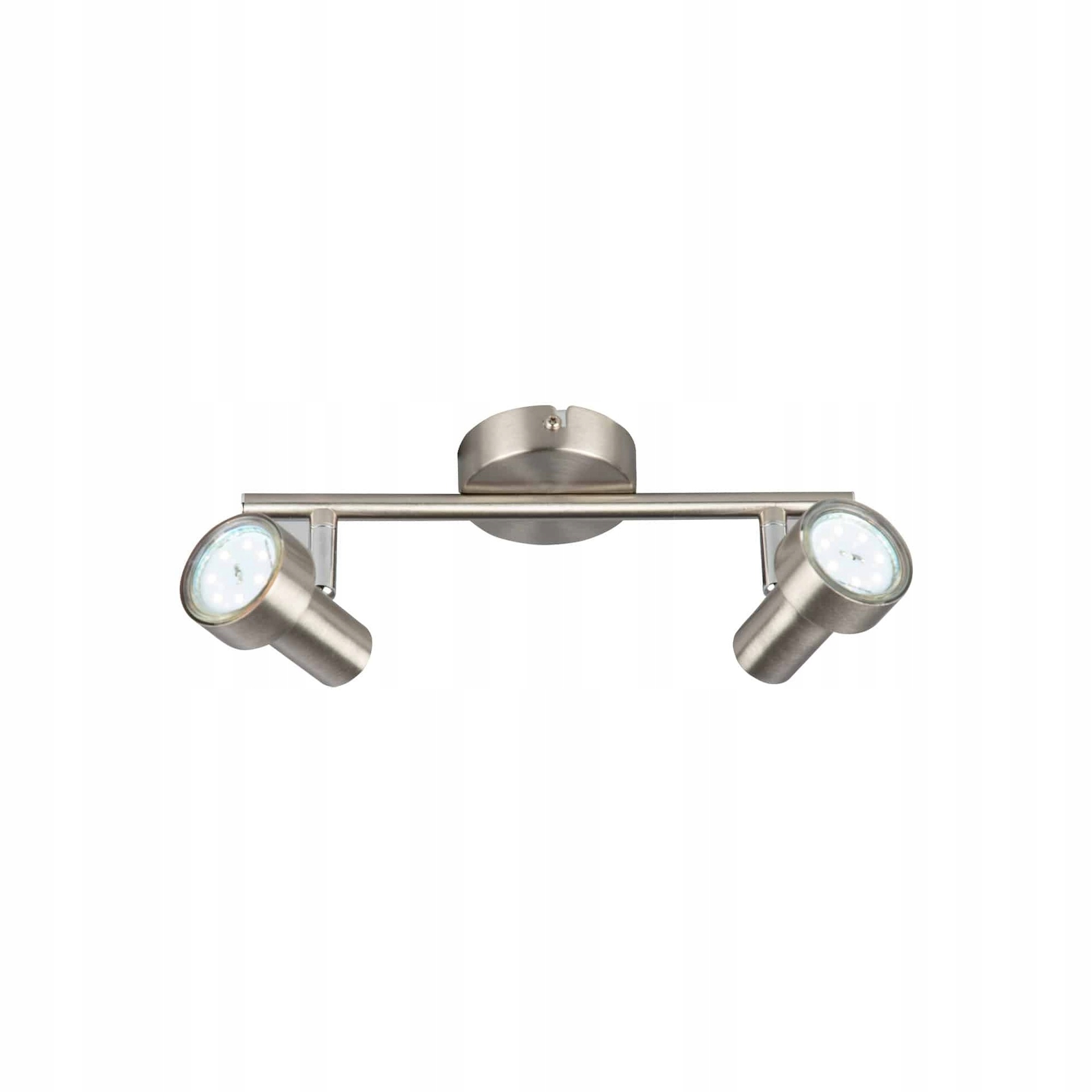 Briloner bodové stropní svítidlo 27,5 cm 2xGU10 6W matný nikl 500 lm IP20