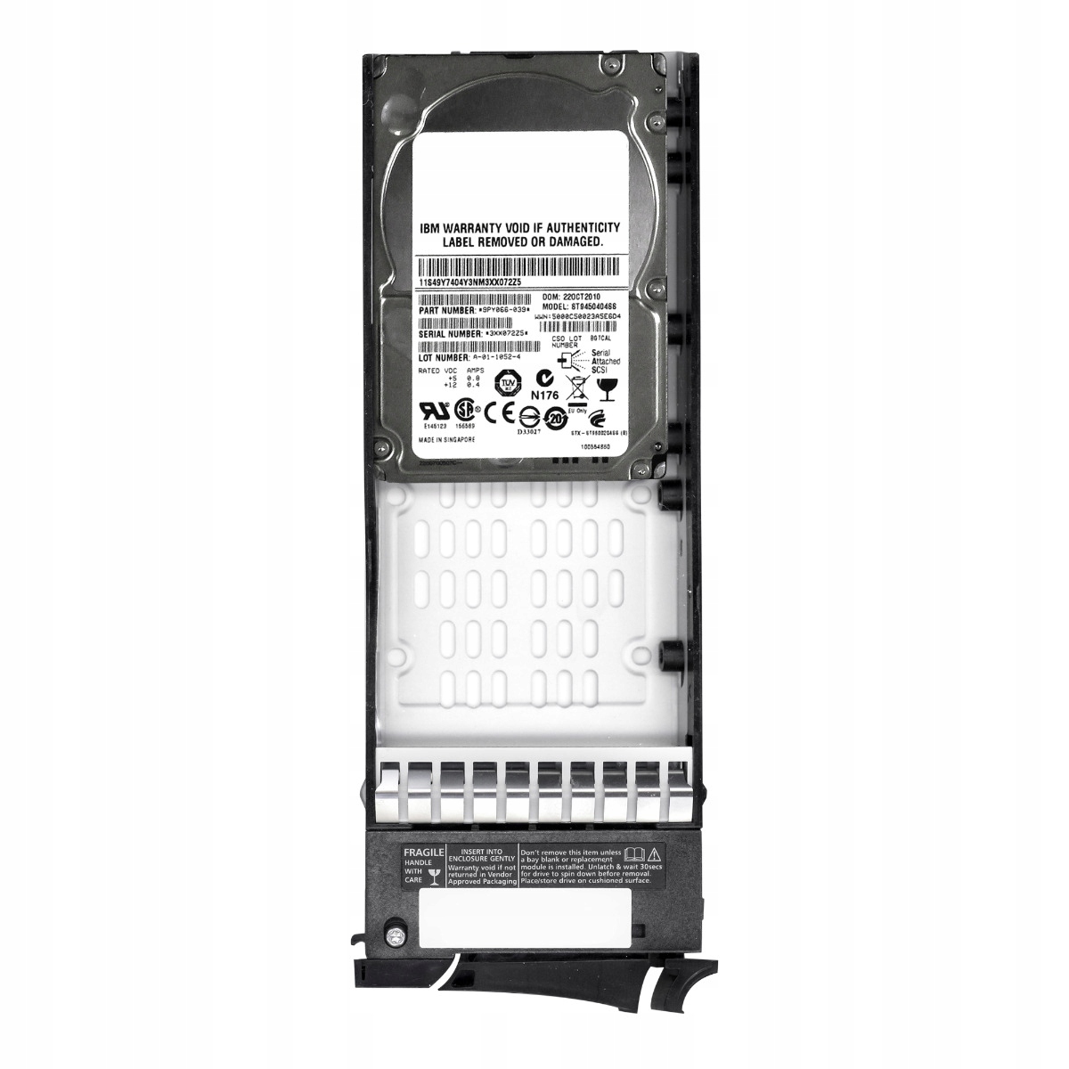 Ibm 00L4520 450GB 10K 16MB SAS-2 2,5'' ST9450404SS