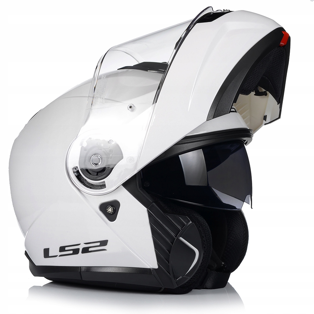 KASK SZCZĘKOWY/MODUŁOWY LS2 FF908 STROBE II SOLID WHITE-06 L Cechy dodatkowe demontowalny podbródek osłona podbródka
