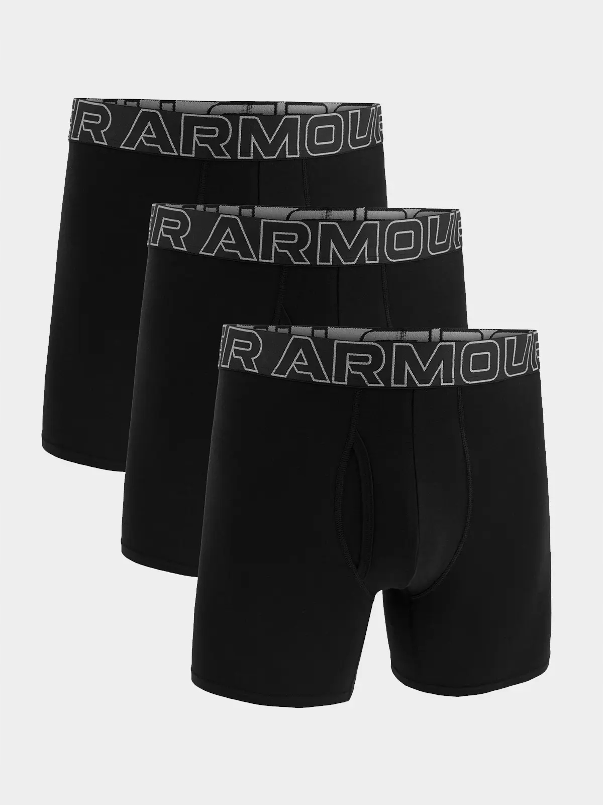 Under Armour Boxerky M Ua Perf Cotton 3in-BLK černá