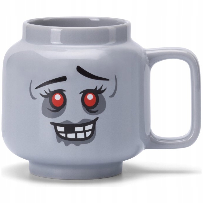 Lego 41460820 kubek ceramiczny Zombie Girl duży szary 10,5 CM 0,530 L