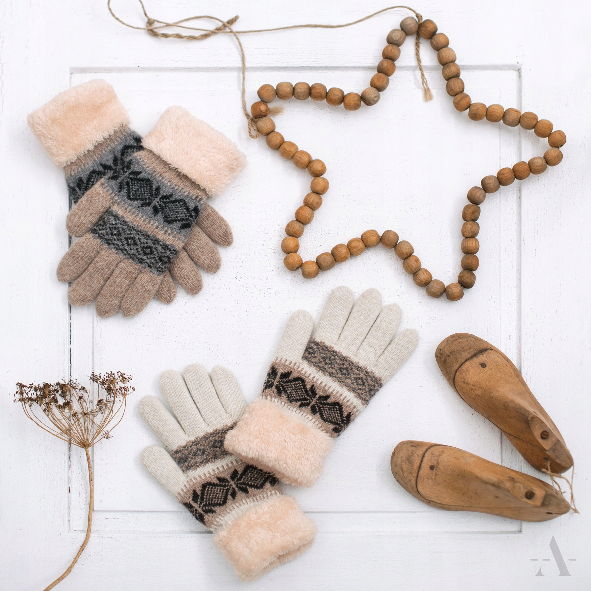 RĘKAWICZKI ZIMOWE CIEPŁE NORWESKIE DAMSKIE ŚNIEG Kod producenta rk18405-2