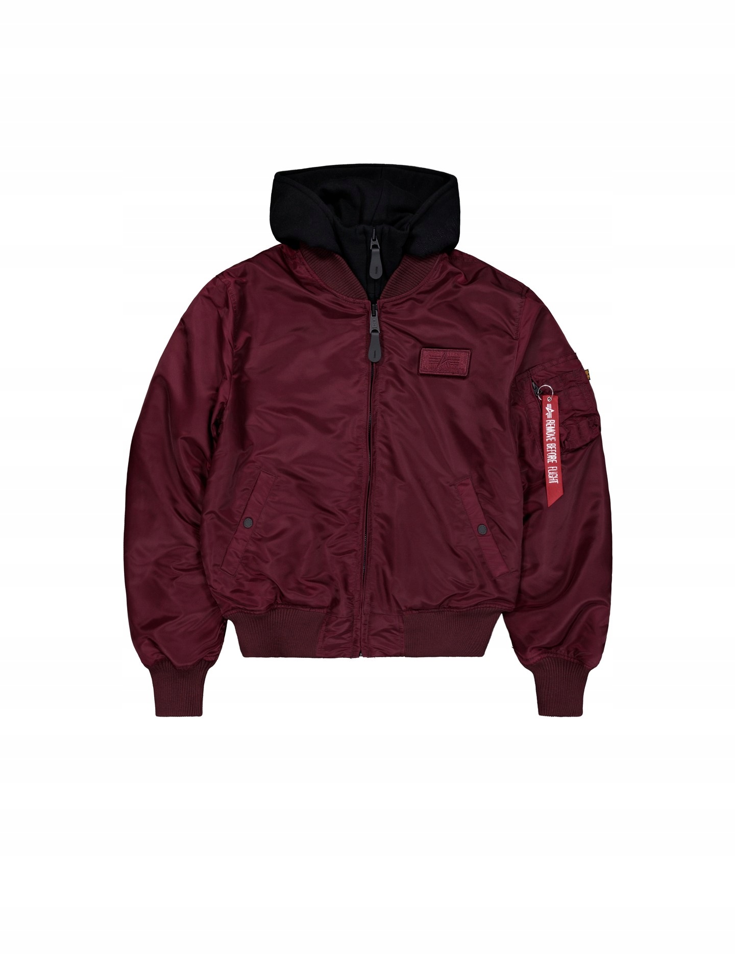 Kurtka Alpha Industries MA-1 D-Tec dark cherry L