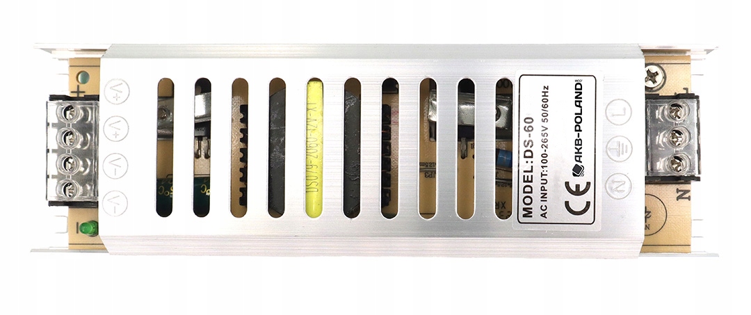 ZASILACZ 24V LED 60W 2,5A Slim Montażowy Modułowy Do Taśmy MONO RGB Kod producenta 24MODSLIM60-01