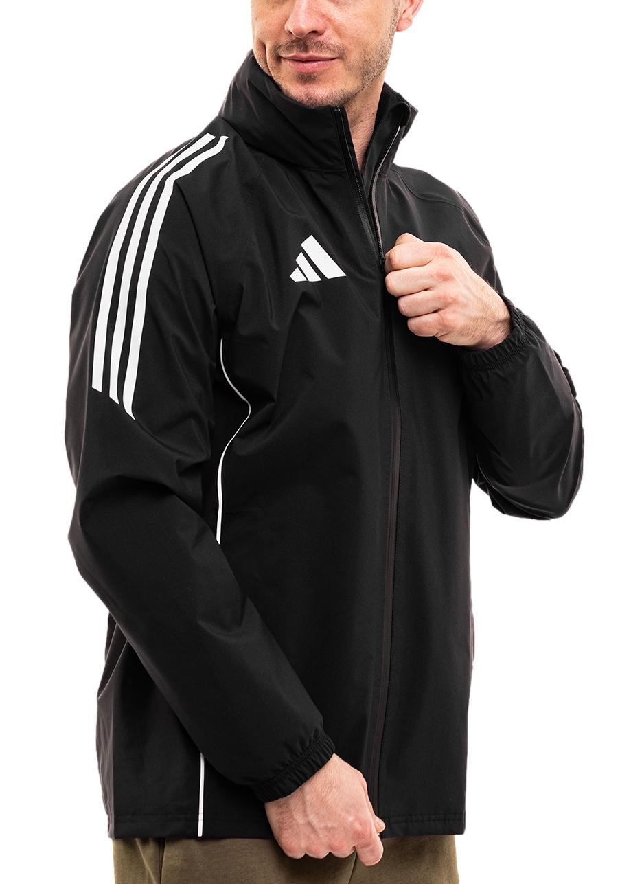 Pánská bunda adidas Přechodná jarní větrovka s kapucí Tiro 24 M