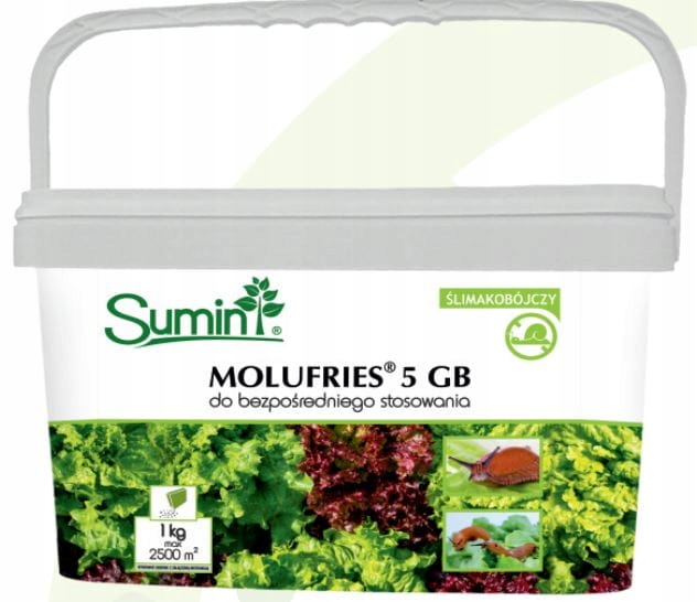 

Molufries 5 Gb na ślimaki w ogrodzie 1 kg Sumin