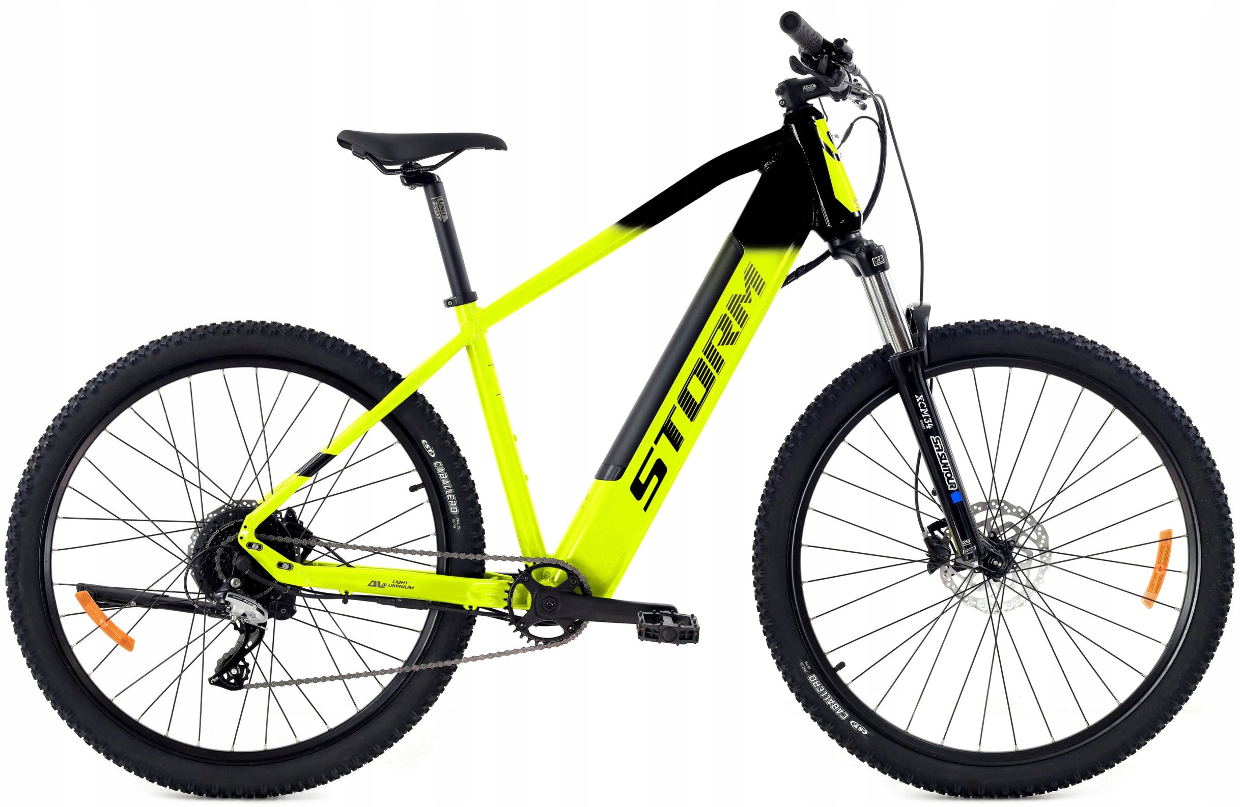 Rower Elektryczny Mtb Storm E-taurus 1.0 rama 17 29 żółty 2026