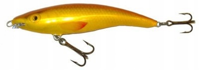 Wobler tonący Ugly Duckling Sinking 7 S Gold Sil 8cm 10g