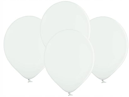

Balony pastelowe 9'' 23cm Belbal 100 szt.BIAŁE