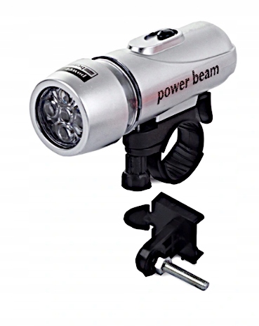 LAMPKA ROWEROWA 5 LED PRZÓD