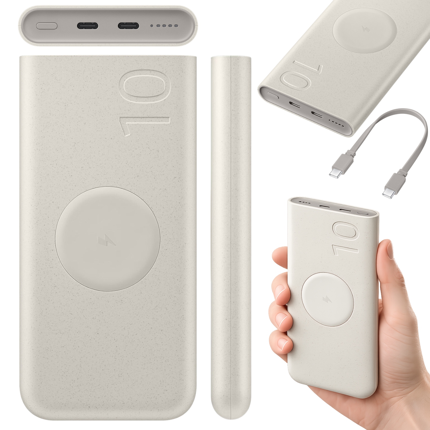 Powerbanka Samsung EB-U2510XUEGEU 10000 mAh Indukční Magsafe Originální