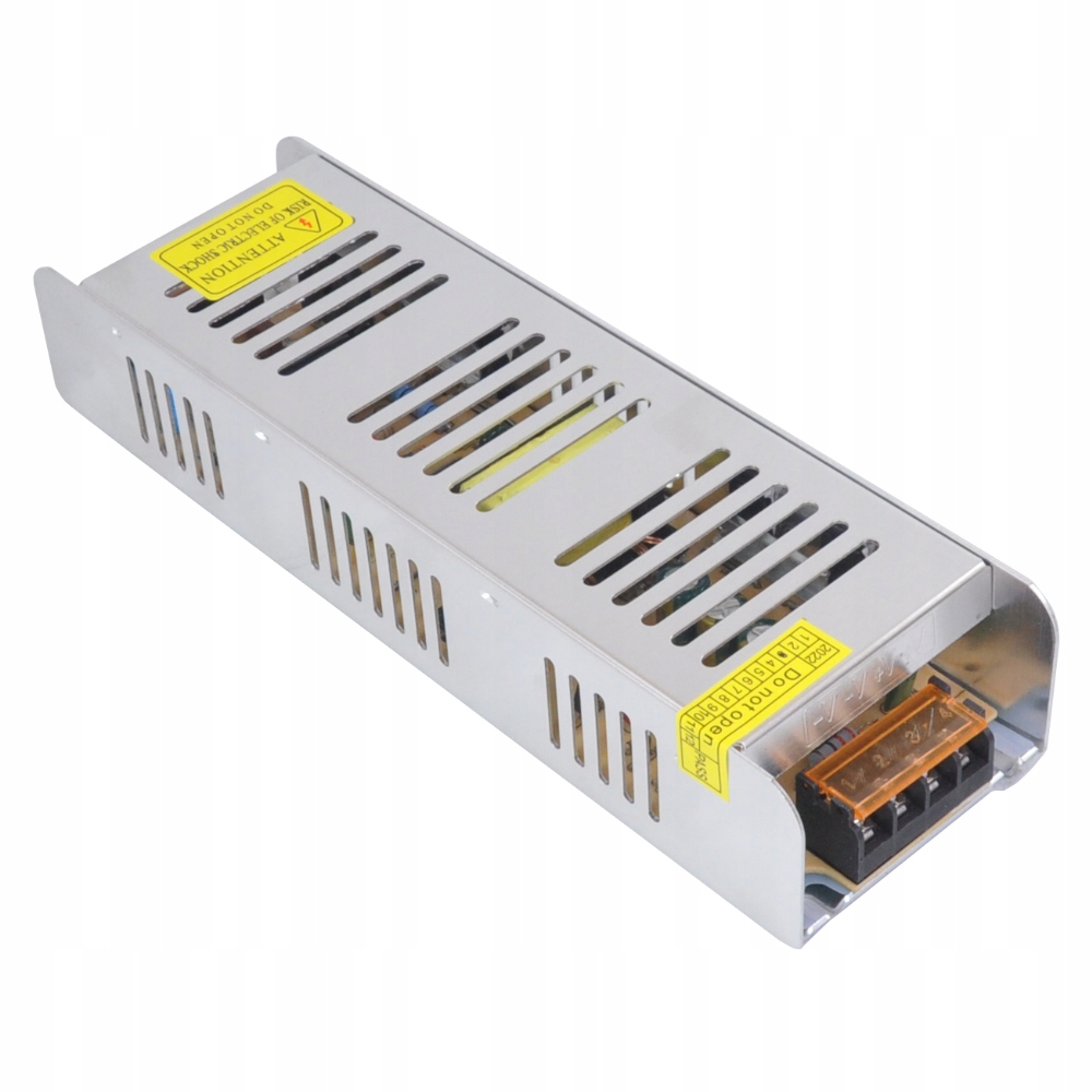 Zasilacz LED 12V 200W 16.6A SLIM IP20 modułowy Model EC79605