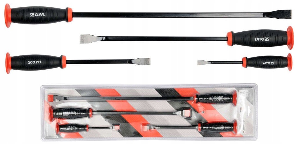 

Zestaw Łomów Łom Z Rękojeścią Yato YT-4730 4 Szt.