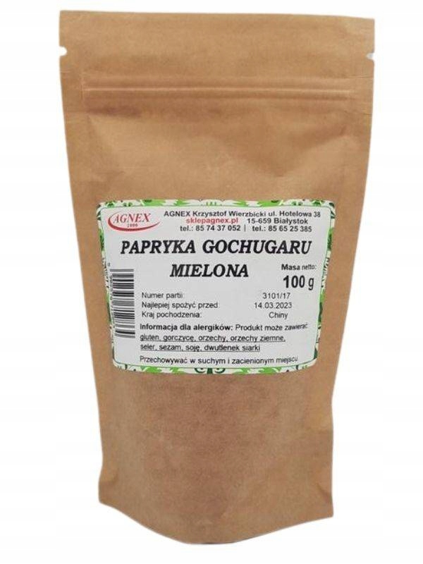

Papryka Gochugaru Grys Do Kimchi Agnex 100G