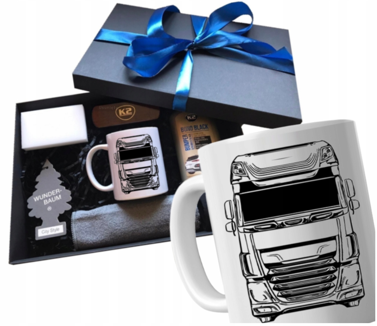 Sada dárkových hrnků pro řidiče auta Daf tir nákladní automobil