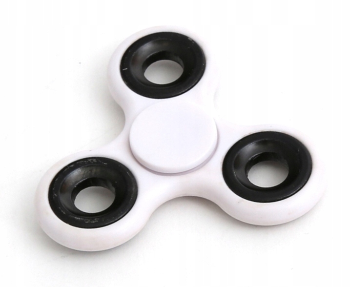 

Spinner fidget do tablicy manipulacyjnej Biały