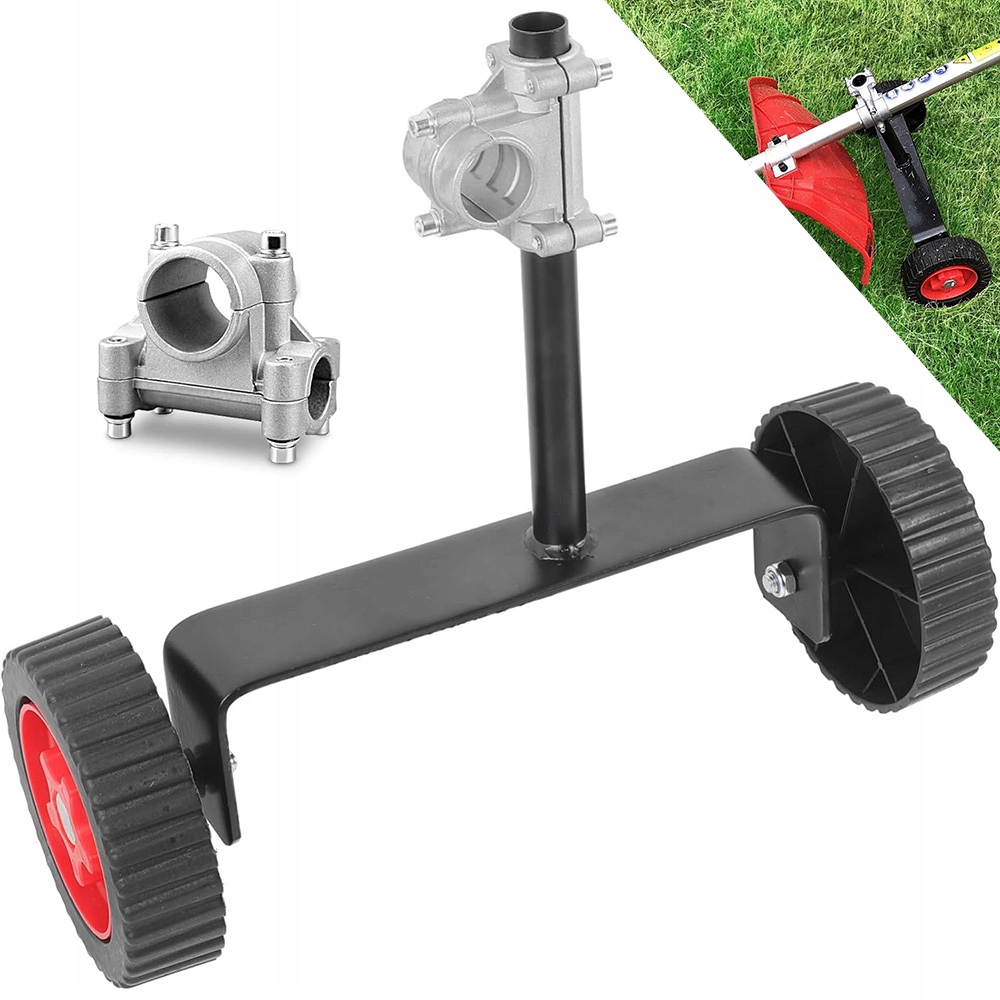 Podpěrná kolečka pro strunový zastřihovač Příslušenství Nastavitelné Vhodné pro hřídel26 mm