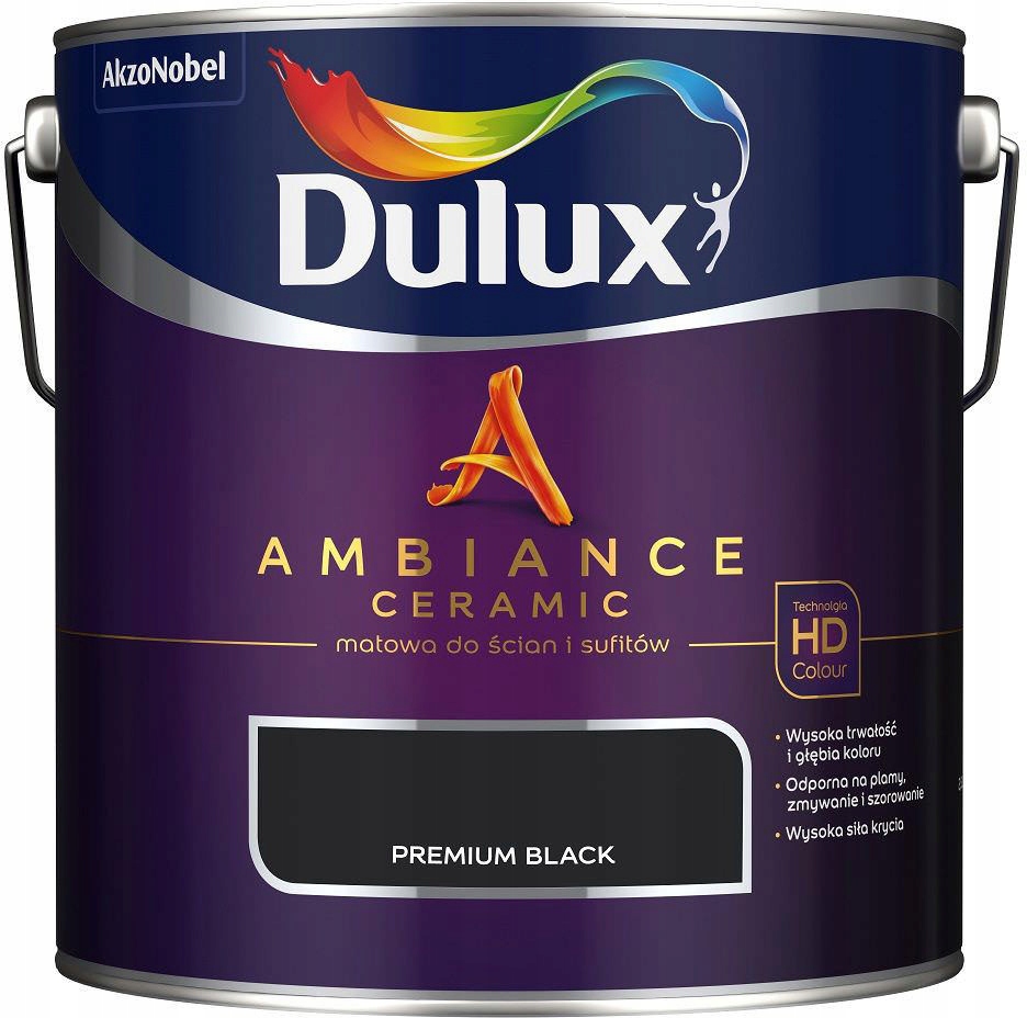 Dulux Ambiance Ceramic Premium Black 2.5L