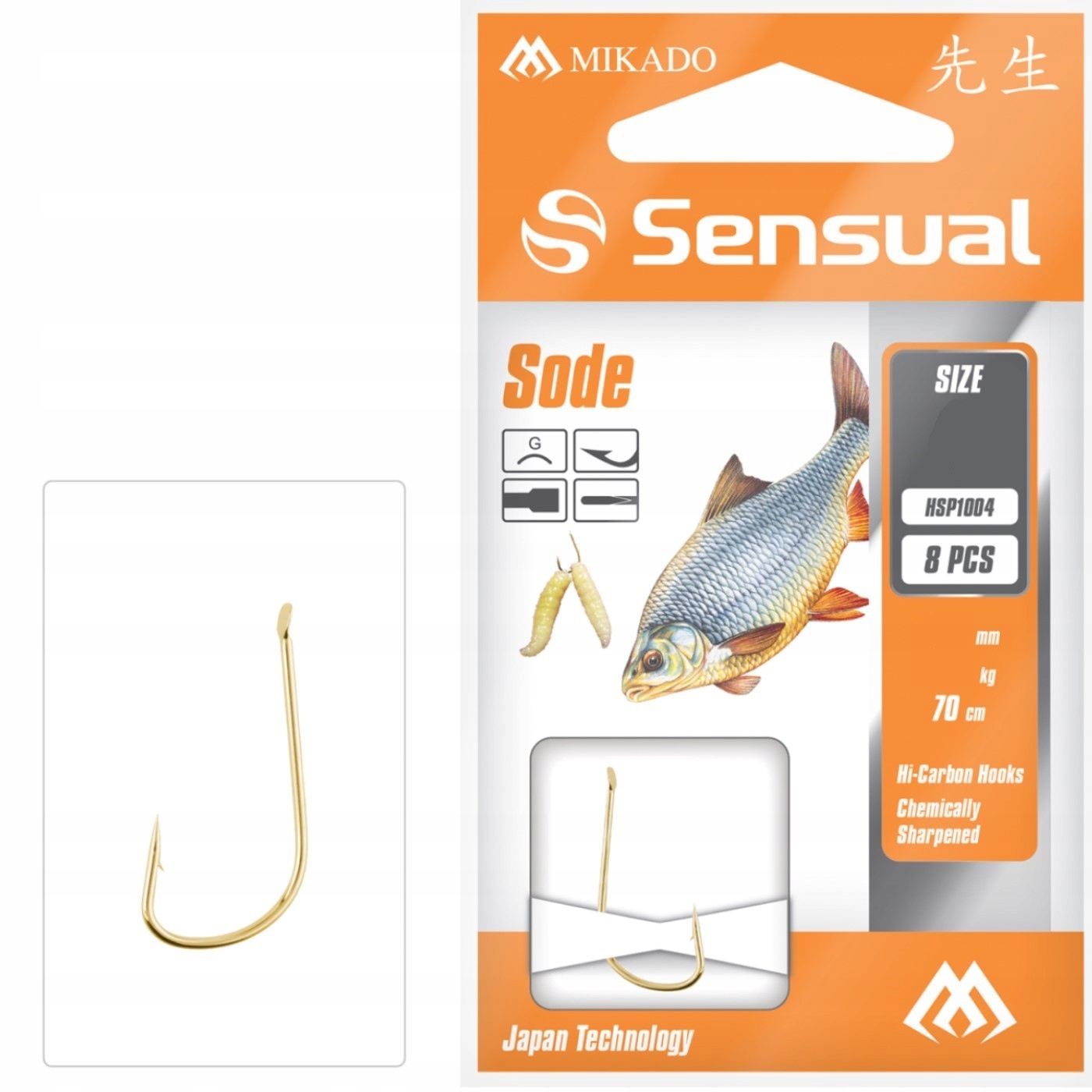 Gotowe Przypony Mikado Sensual Sode nr 6 0.18mm