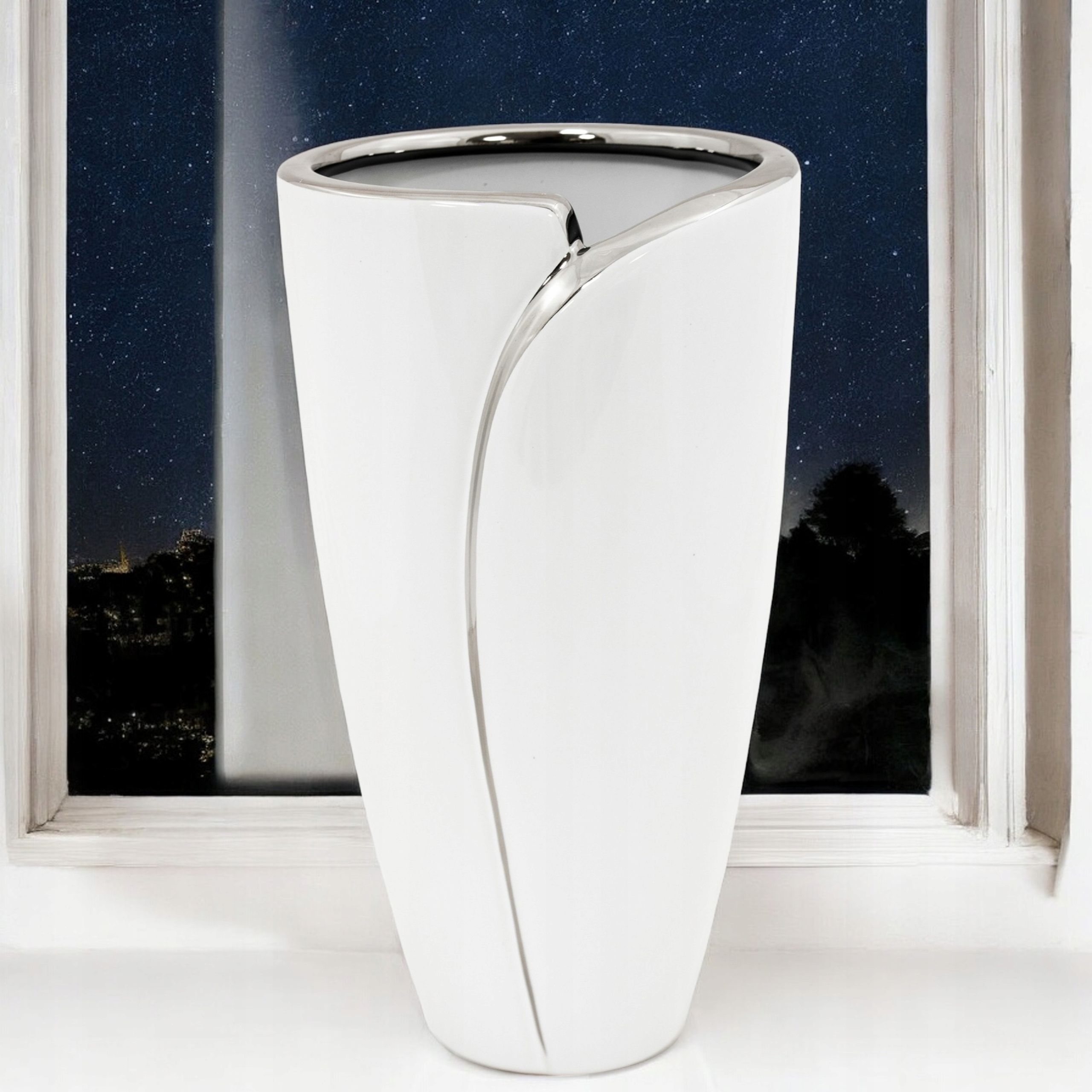 Wazon Art-Pol ceramika 13 x 24cm Materiał ceramika