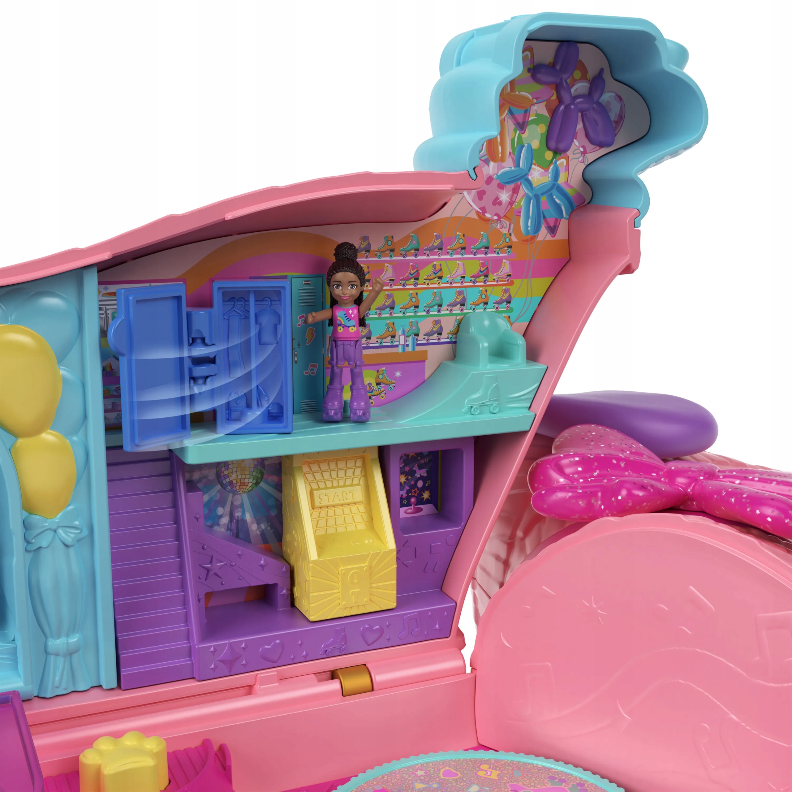 ZESTAW POLLY POCKET PINIATA PIESEK JAMNIK + TOREBKA LALKI AKCESORIA Marka Mattel