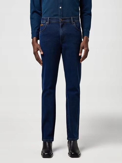 Wrangler Texas Slim 822 volně se strečuje, rustikální námořnická modrá 112370854 W32 L36