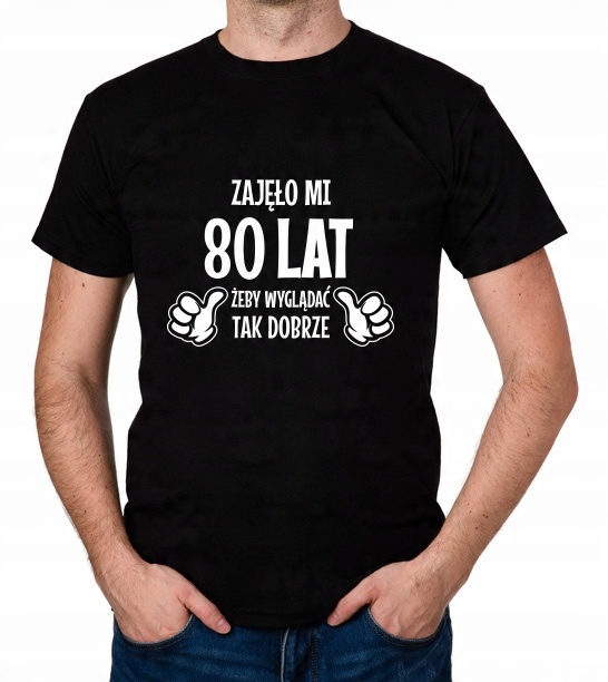 

koszulka Prezent Na 80 Urodziny Lat prezent