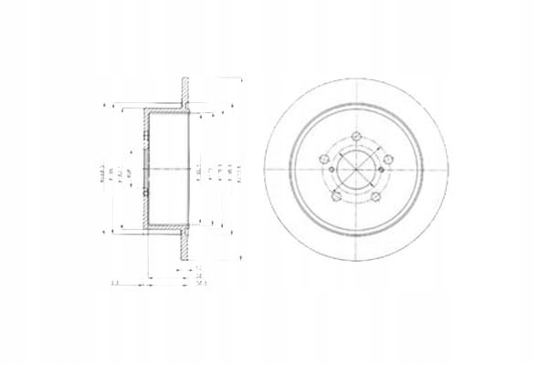 ТОРМОЗНІ ДИСКИ ГАЛЬМІВНЕ DELPHI HAM6700ag00067ooagooo
