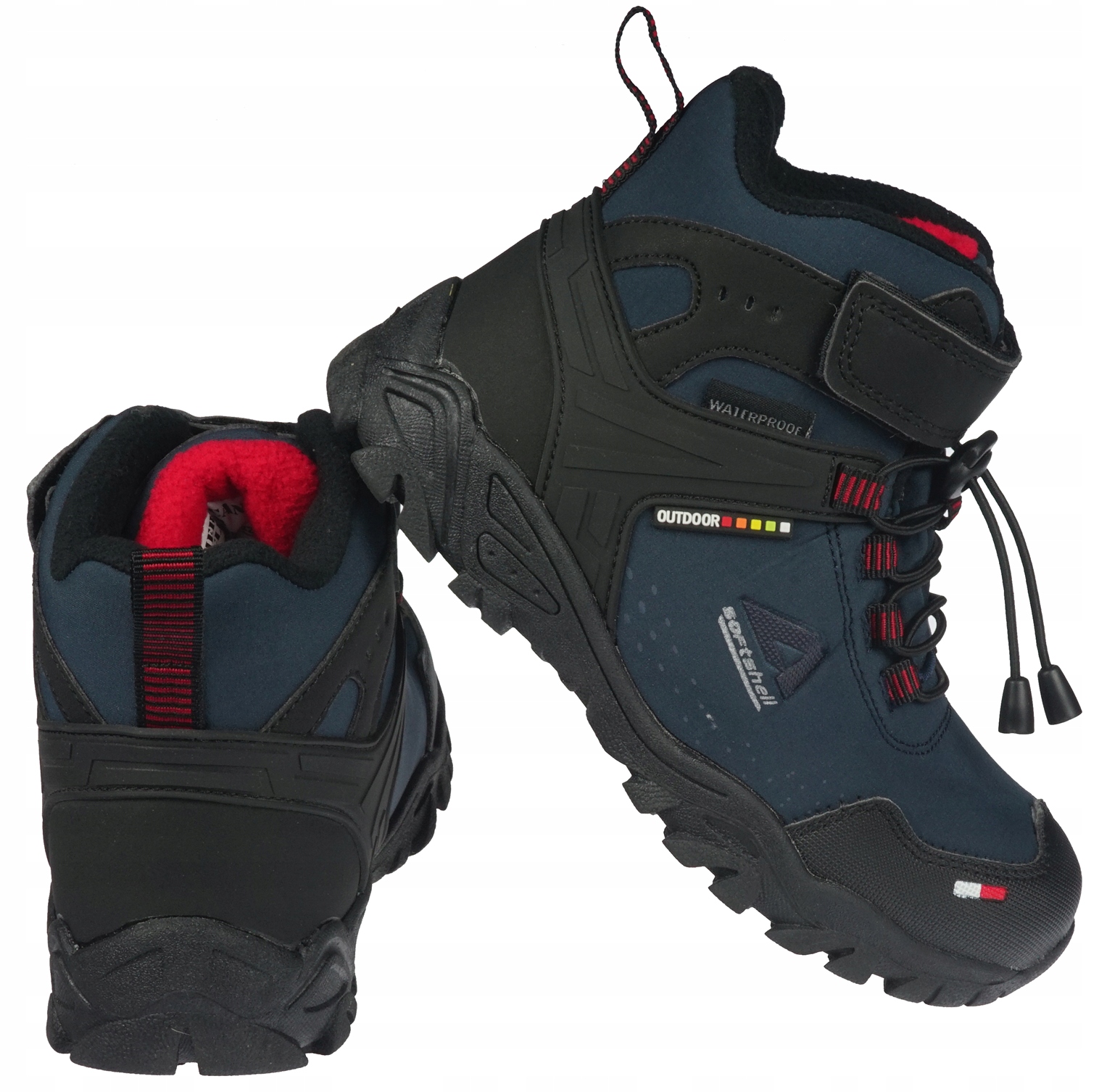 Buty zimowe dziecięce American Club 32 Płeć chłopcy dziewczynki