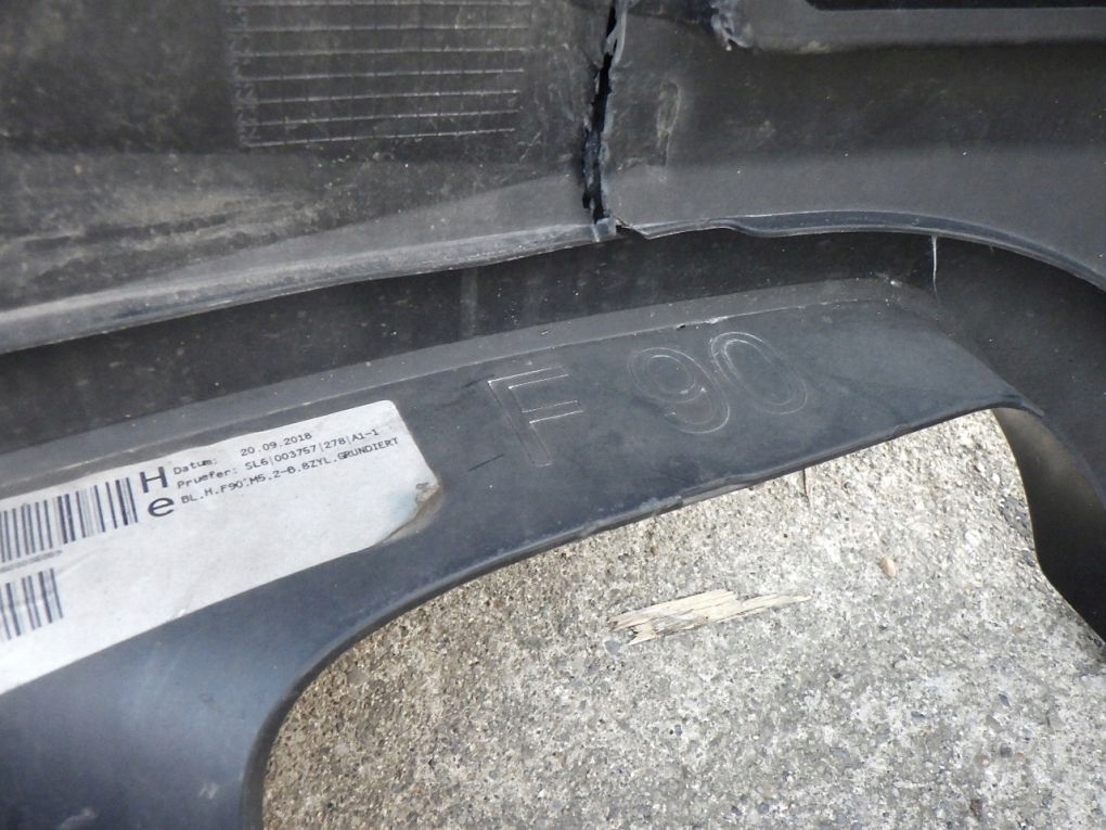 BMW 5 M5 F90 M POWER bumper rear